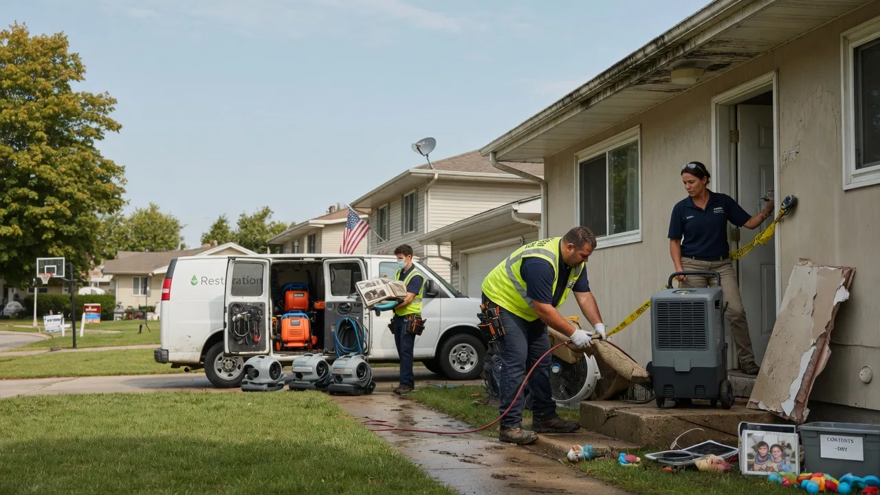 Water Damage Restoration in Essexville, MI near me